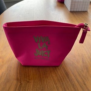 Juicy couture makeup bag